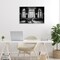 Stupell Industries Snow Leopard in Opulent Mansion Framed Giclee, design by Decent Exposures